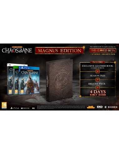 BigBen Interactive PS4 WARHAMMER CHAOSBANE MAGNUS ED. WARHAMMER CHAOSBANE MAGNUS EDITION PS4CHAOSBANEMAG 3499550374209 VIDEOGAME