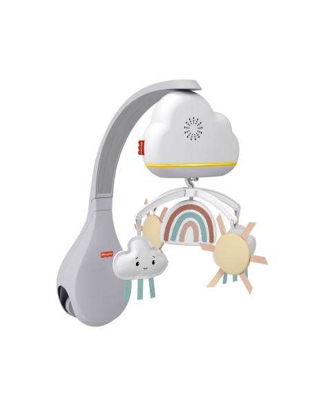 Fisher-Price Rainbow Showers Bassinet to Bedside Mobile