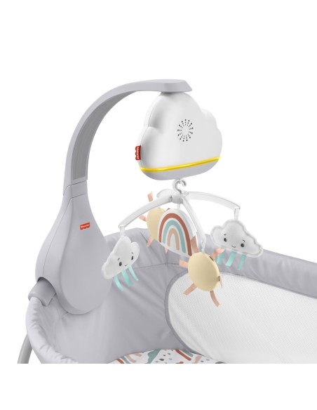 Fisher-Price Rainbow Showers Bassinet to Bedside Mobile