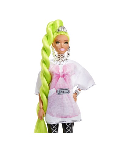 Barbie Neongroen Haar