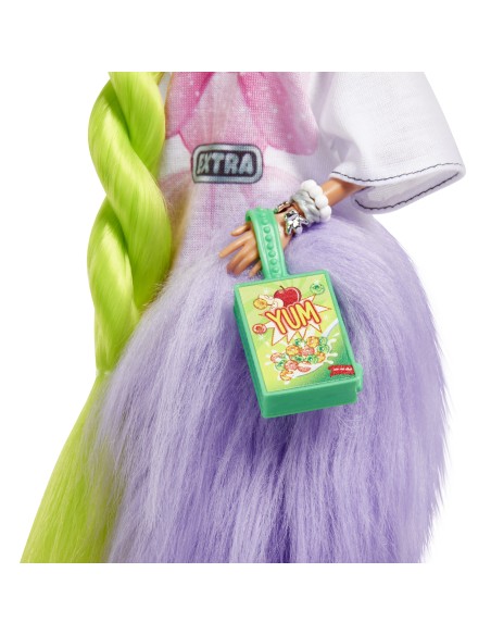 Barbie Neongroen Haar