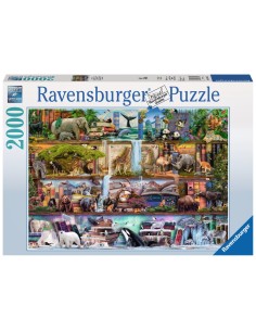 Ravensburger Großartige Tierwelt Puzzle 2000 pz Flora e fauna