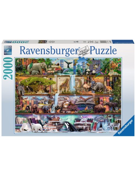 Ravensburger Großartige Tierwelt Puzzle 2000 pz Flora e fauna