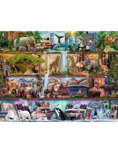 Ravensburger Großartige Tierwelt Puzzle 2000 pz Flora e fauna 2