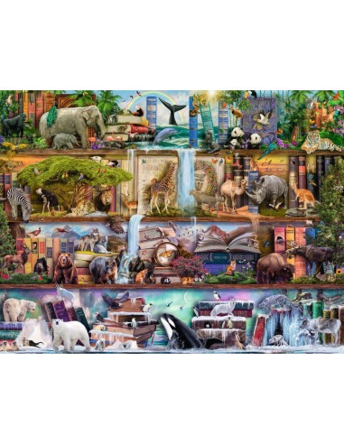 Ravensburger Großartige Tierwelt Puzzle 2000 pz Flora e fauna