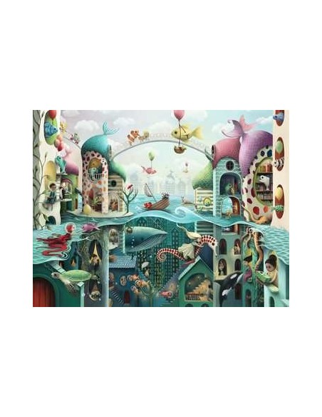 Ravensburger If Fish Could Walk Puzzle 2000 pz Arte