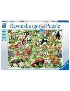 Ravensburger Selva Puzzle 2000 pz Animali