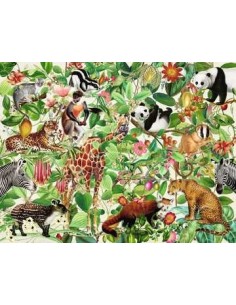 Ravensburger Selva Puzzle 2000 pz Animali 2