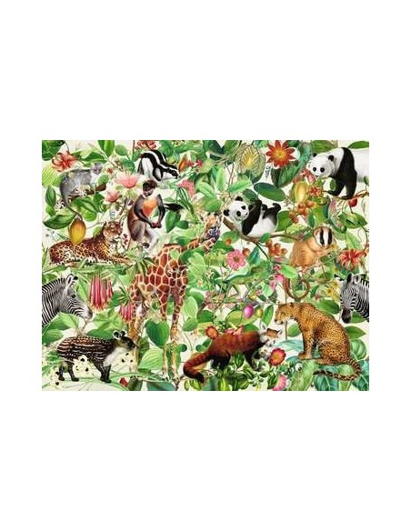 Ravensburger Selva Puzzle 2000 pz Animali