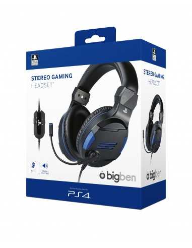 BigBen Interactive PS4 HEADSET V3 PS4 GAMING HEADSET V3 PS4OFHEADSETV3 3499550371093 Cuffie e Auricolari