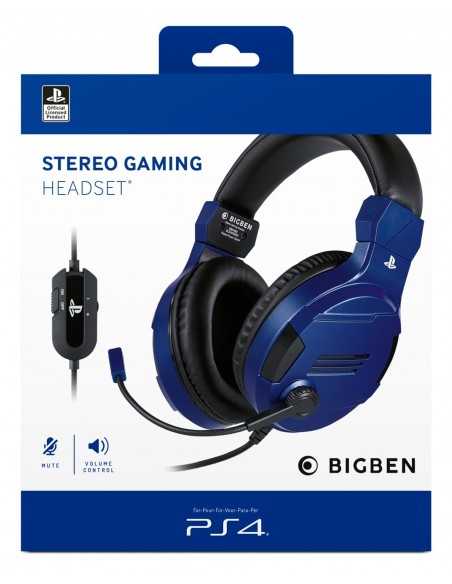 BigBen Interactive PS4 HEADSET V3 BLU PS4 GAMING HEADSET V3 BLU PS4OFHEADSETV3B 3499550381412 Cuffie e Auricolari
