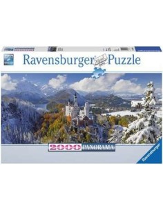 Ravensburger Neuschwanstein Castle Panorama Puzzle 2000 pz Landscape