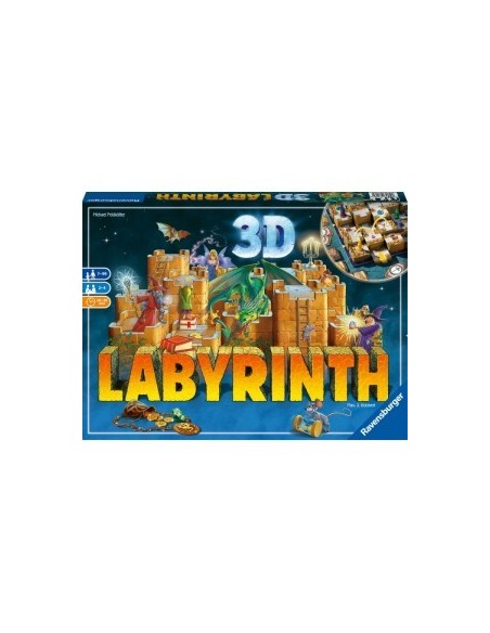 Ravensburger 00.026.113 3D Labyrinth Gioco da tavolo Viaggio avventura