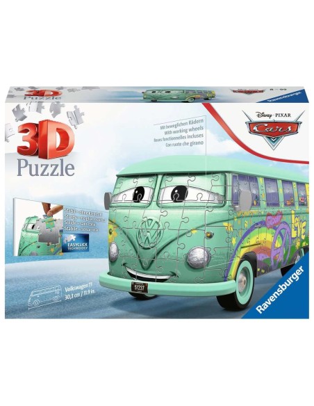 Ravensburger Volkswagen T1 Puzzle 3D 162 pz Veicoli Ravensburger Volkswagen T1 Puzzle 3D 162 pz Veicoli