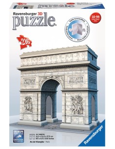 Ravensburger 125142 puzzle Puzzle 3D 216 pz Edifici