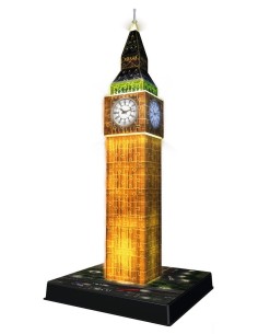 Ravensburger Big Ben Night Edition Puzzle 3D 216 pz Edifici 2