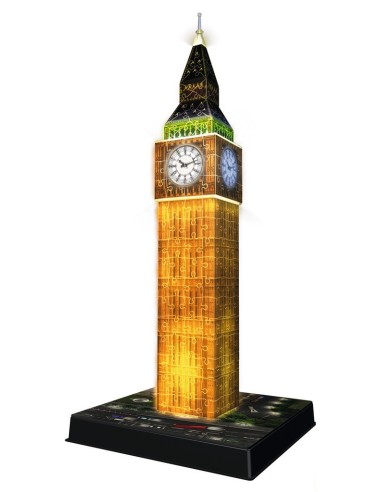Ravensburger Big Ben Night Edition Puzzle 3D 216 pz Edifici