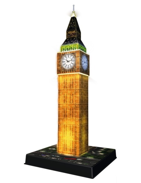 Ravensburger Big Ben Night Edition Puzzle 3D 216 pz Edifici
