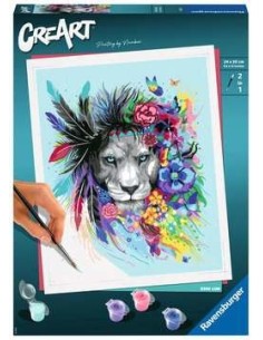 Ravensburger 20130 pagina e libro da colorare Colore per kit di verniciatura in base ai numeri