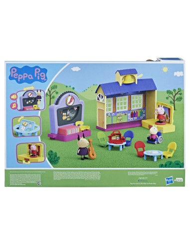Marvel Spider-Man Peppa Pig - La Scuola di Peppa Pig, playset con frasi e suoni, per bambini di età prescolare dai 3 anni in su