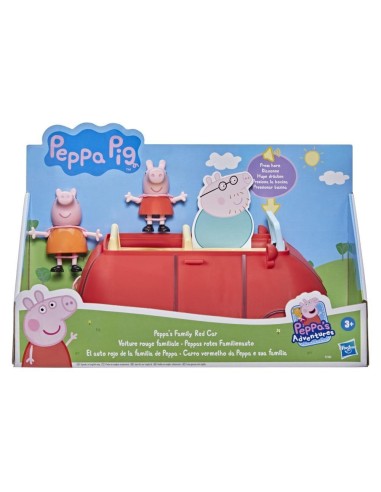Hasbro Peppa Pig - L'Automobile di famiglia di Peppa Pig, giocattolo per età prescolare, con frasi ed effetti sonori, dai 3