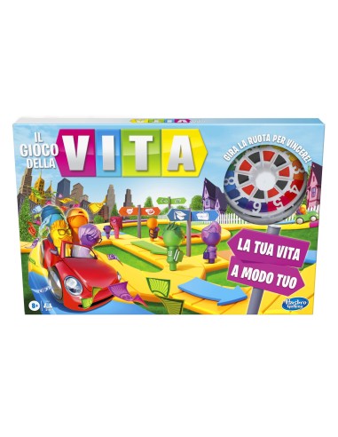 Marvel Spider-Man Gaming - Il Gioco della Vita, un gioco adatto a tutta la famiglia per 2-4 giocatori, gioco da tavolo per