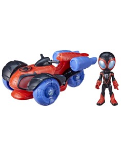 Marvel Spidey and His Amazing Friends Glow Tech Techno Racer 2