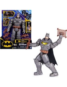 DC Comics BATMAN Personaggio Batman Deluxe Battle Strike con suoni in scala 30 cm