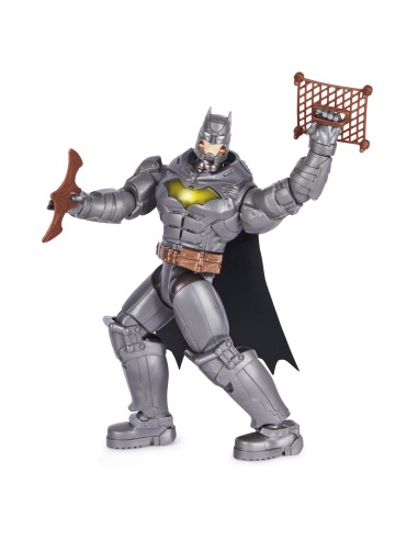 DC Comics BATMAN Personaggio Batman Deluxe Battle Strike con suoni in scala 30 cm