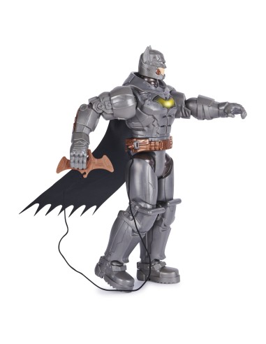 DC Comics BATMAN Personaggio Batman Deluxe Battle Strike con suoni in scala 30 cm