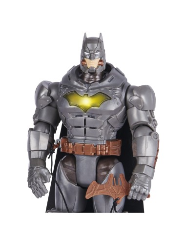 DC Comics BATMAN Personaggio Batman Deluxe Battle Strike con suoni in scala 30 cm