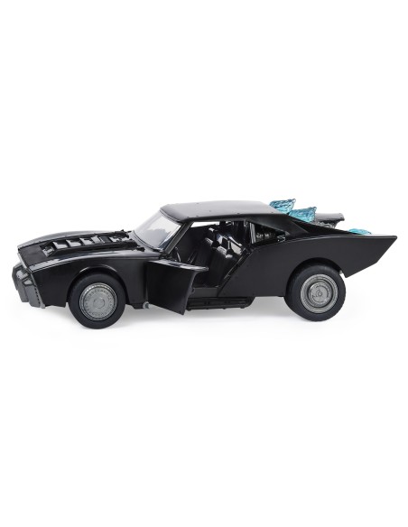 DC Comics BATMAN MOVIE Batmobile per Personaggi in scala 10 cm con led