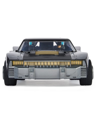 DC Comics BATMAN MOVIE Batmobile per Personaggi in scala 10 cm con led