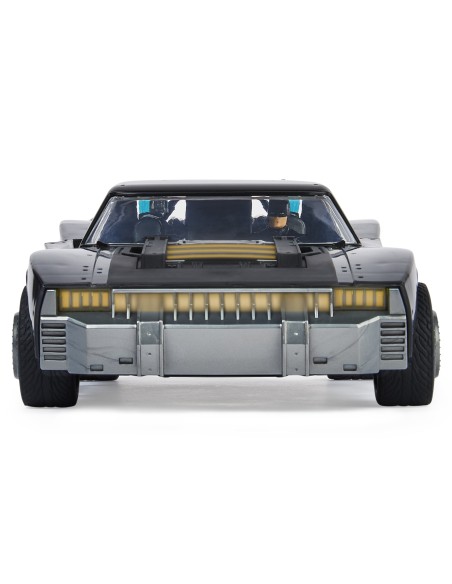 DC Comics BATMAN MOVIE Batmobile per Personaggi in scala 10 cm con led