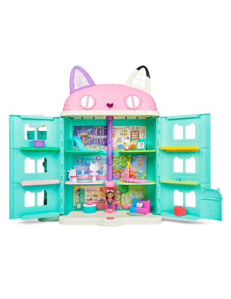 Gabby's Dollhouse , Playset casa delle bambole di Gabby, set con luci e suoni, giochi per bambini dai 3 anni in su