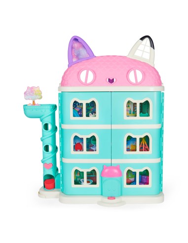 Gabby's Dollhouse , Playset casa delle bambole di Gabby, set con luci e suoni, giochi per bambini dai 3 anni in su