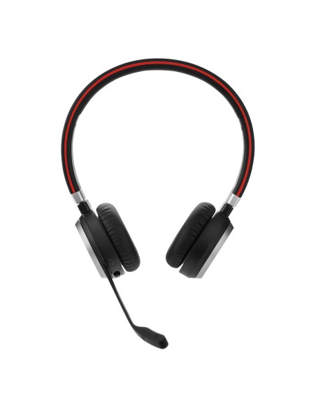 Jabra Evolve 65 Auricolare Con cavo e senza cavo A Padiglione Musica e Chiamate Micro-USB Bluetooth Base di ricarica Nero