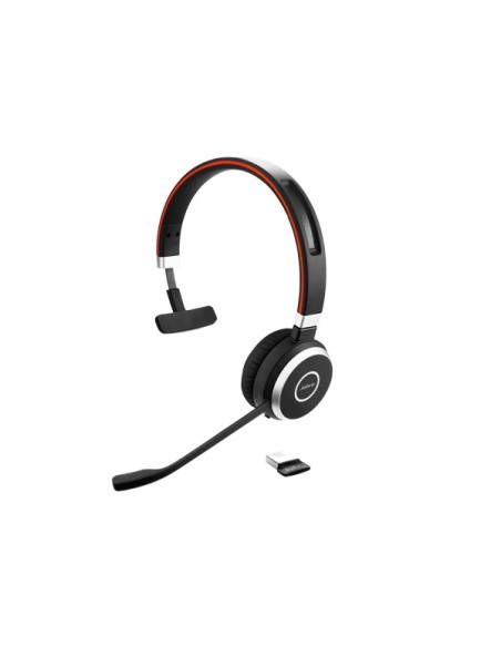 Jabra Evolve 65 Auricolare Con cavo e senza cavo A Padiglione Musica e Chiamate Micro-USB Bluetooth Nero