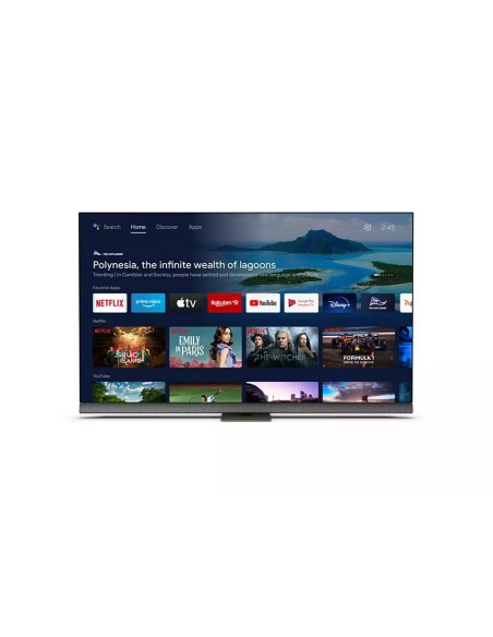 Philips 55OLED907 12 TV 139,7 cm (55") 4K Ultra HD Wi-Fi Metallico
