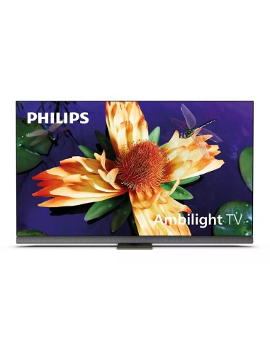 Philips 55OLED907 12 TV 139,7 cm (55") 4K Ultra HD Wi-Fi Metallico