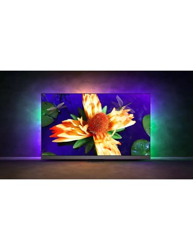 Philips 55OLED907 12 TV 139,7 cm (55") 4K Ultra HD Wi-Fi Metallico