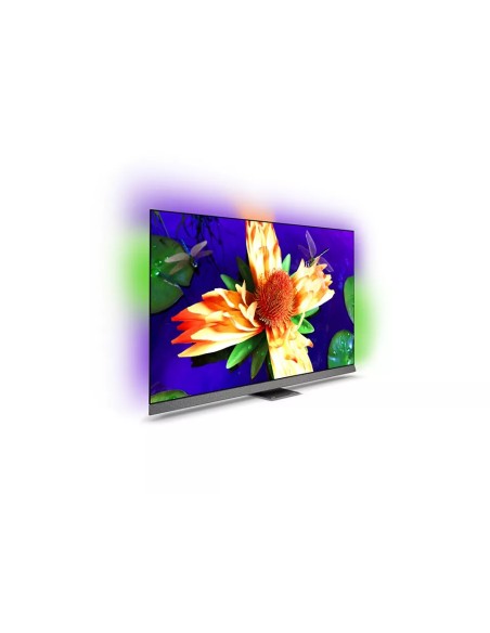 Philips 55OLED907 12 TV 139,7 cm (55") 4K Ultra HD Wi-Fi Metallico