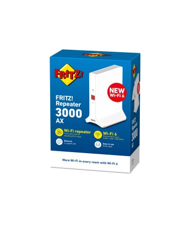 FRITZ!Repeater FRITZ REPEATER 3000 AX INTERNATIONAL 2400 Mbit s Bianco