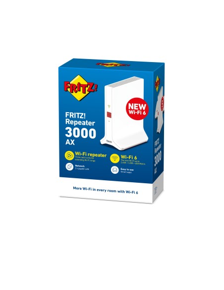 FRITZ!Repeater FRITZ REPEATER 3000 AX INTERNATIONAL 2400 Mbit s Bianco