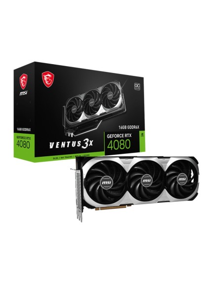 MSI RTX 4080 16GB VENTUS 3X OC scheda video NVIDIA GeForce RTX 4080 GDDR6X