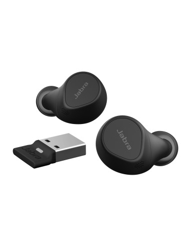 Jabra Evolve2 Buds Auricolare True Wireless Stereo (TWS) In-ear Musica e Chiamate Bluetooth Nero