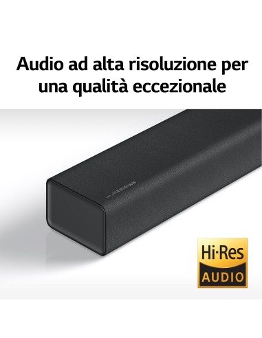 LG Soundbar S65Q 420W 3.1 canali, Meridian, DTS Virtual X, NOVITÀ 2022