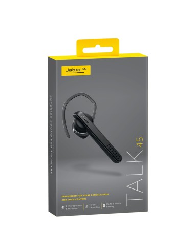 Jabra Talk 45 Auricolare Wireless A clip, In-ear Musica e Chiamate Bluetooth Nero