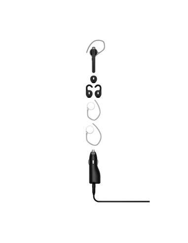 Jabra Talk 45 Auricolare Wireless A clip, In-ear Musica e Chiamate Bluetooth Nero