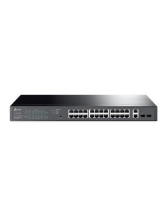TP-Link TL-SG1428PE switch di rete Gestito L2 Gigabit Ethernet (10 100 1000) Supporto Power over Ethernet (PoE) 1U Nero